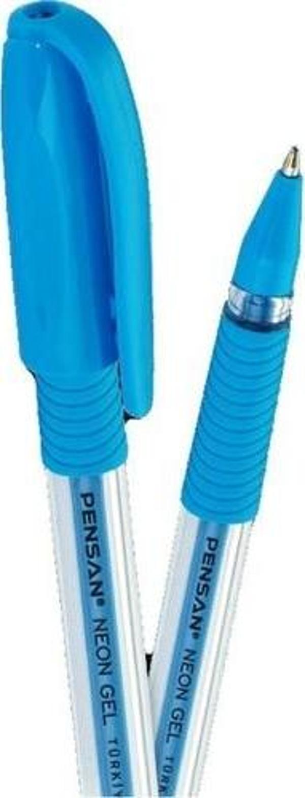 Pensan Neon Gel Kalem 1 Mm Mavi Pe02229Jkma - Image 1
