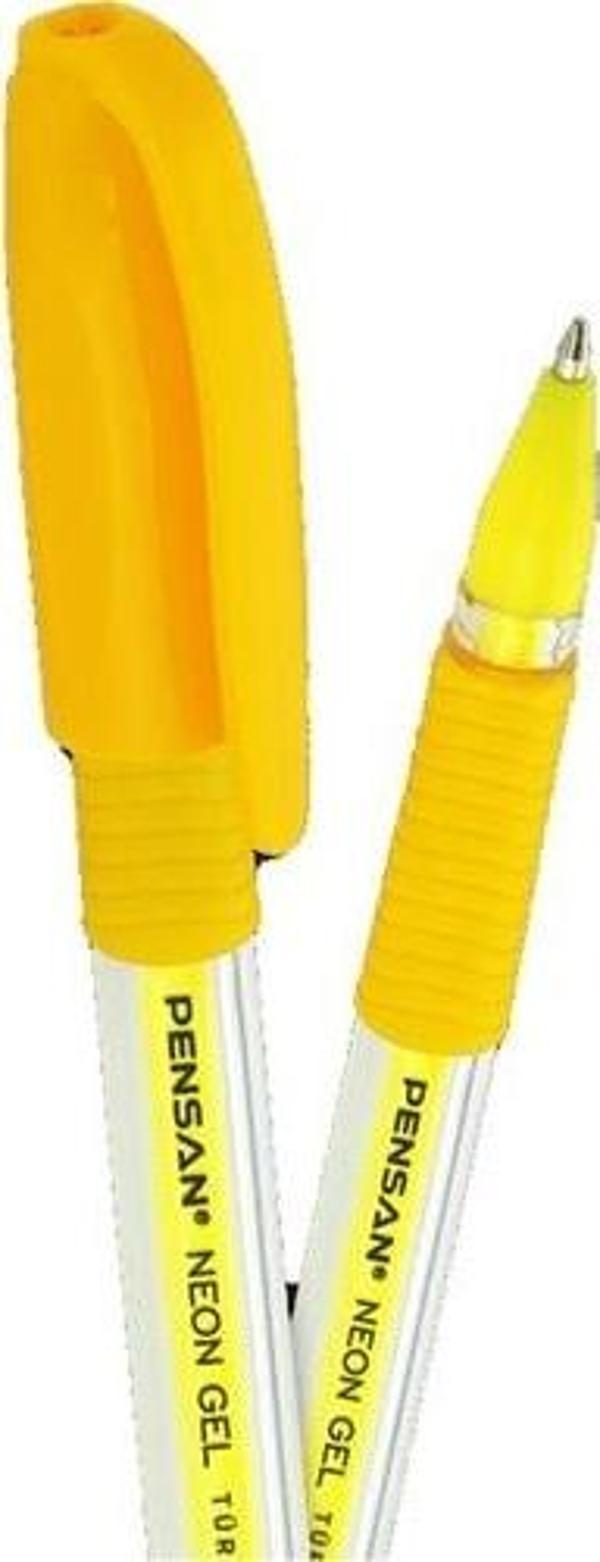 Pensan Neon Gel Kalem 1 Mm Sarı Pe02229Jksa - Image 1