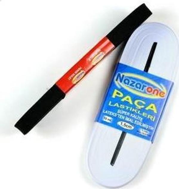 Nazarone Paça Lastiği Siyah 1.5 Cm - Image 1