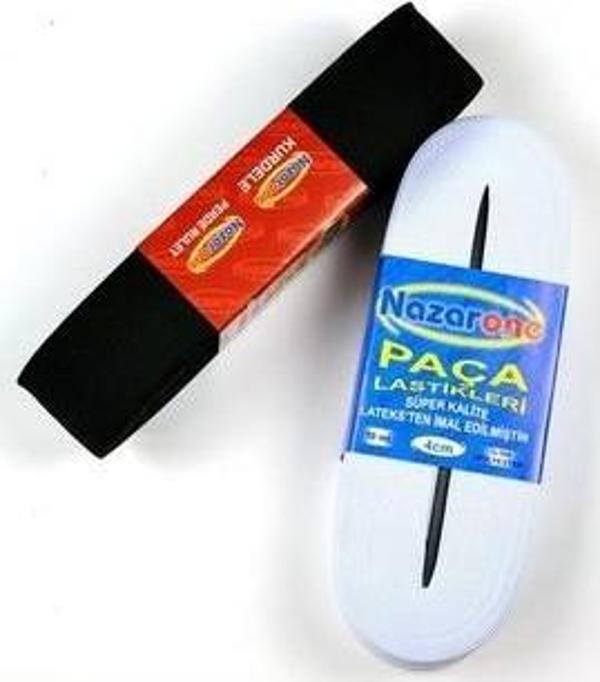 Nazarone Paça Lastik 4 cm Siyah - Image 1