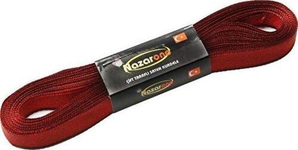 Nazarone Saten Kurdele 1CM-10MT-BORDO(1007) - Image 1