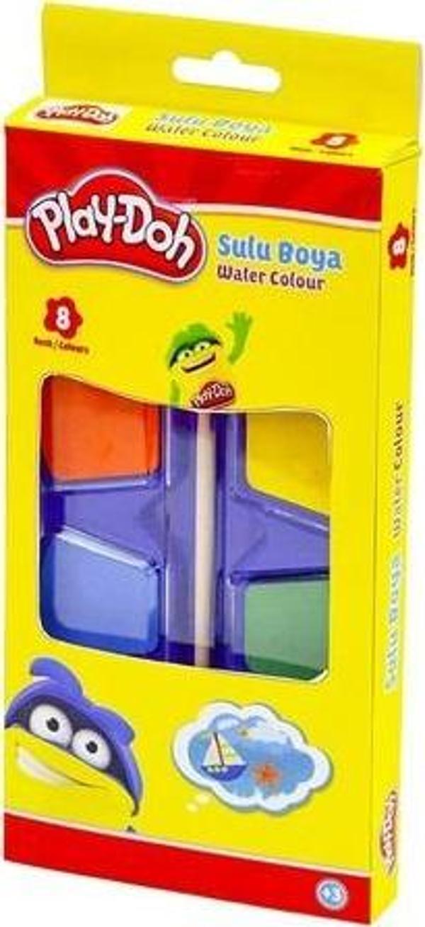 Play-Doh 8 Renk Jumbo Suluboya 35Mm Play-Su008 - Image 1