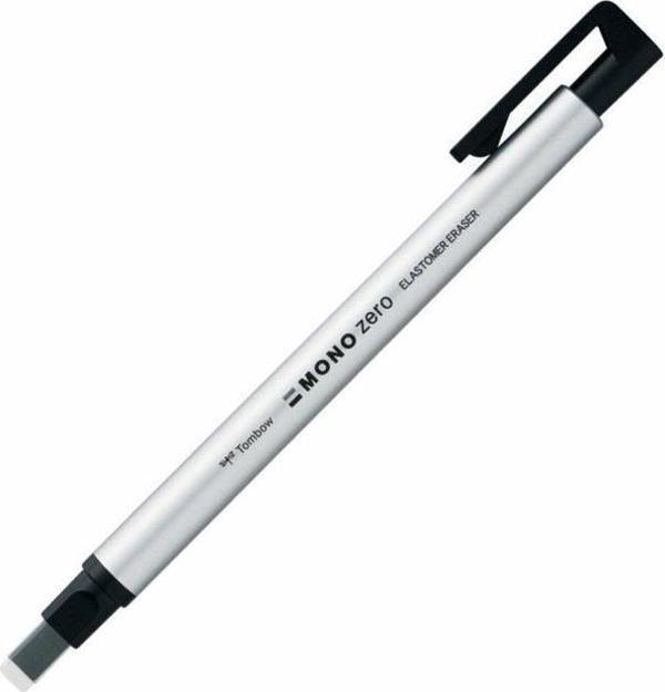 Tombow Basmalı Silgi Kalem Tipi Dikdörtgen Uç Silver Eh-Kus-04 (2,5x5mm) - Image 1