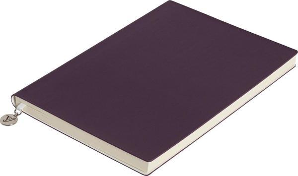 Victoria's Journals Smyth Classic Esnek Kapak Çizgili Defter, 14.8x21 cm -Mor - Image 1
