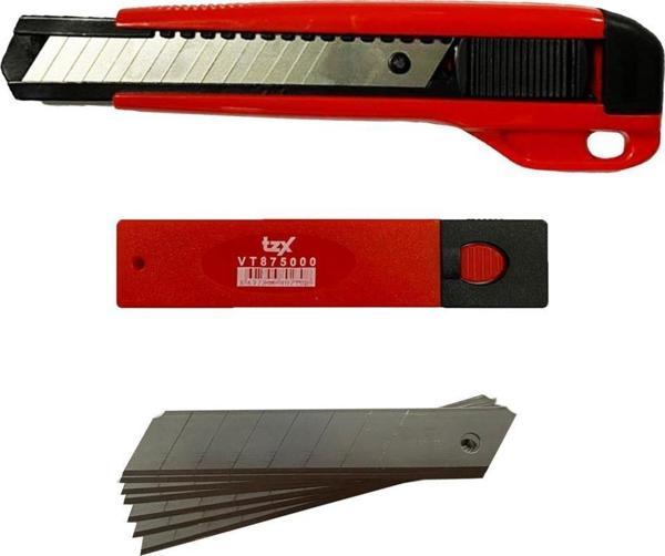 Vıp-Tec VT875105 Profesyonel Maket Bıçağı 155x18mm + 10 Adet Yedek - Image 1
