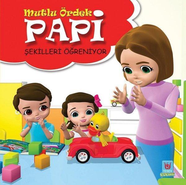 Mutlu Ördek Papi-Şekilleri Öğreniyor - Türk Edebiyatı Vakfı Yayınları - Image 1