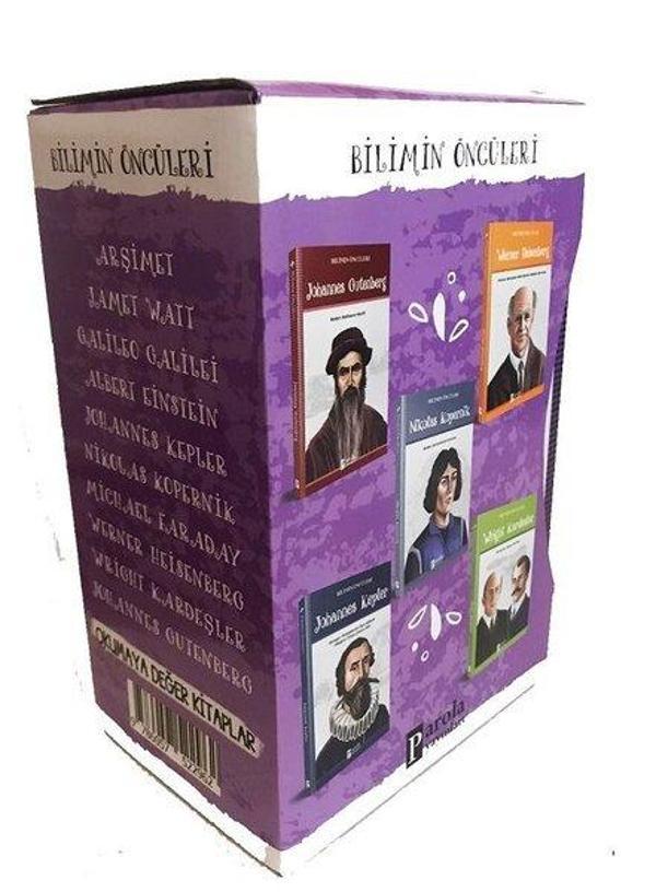 Bilimin Öncüleri Serisi-10 Kitap Takım - Parola Yayınları - Image 1