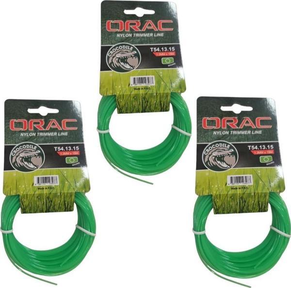 Orac Misina Yuvarlak 1.3mm 15 m Crocodile Yeşil - Image 1