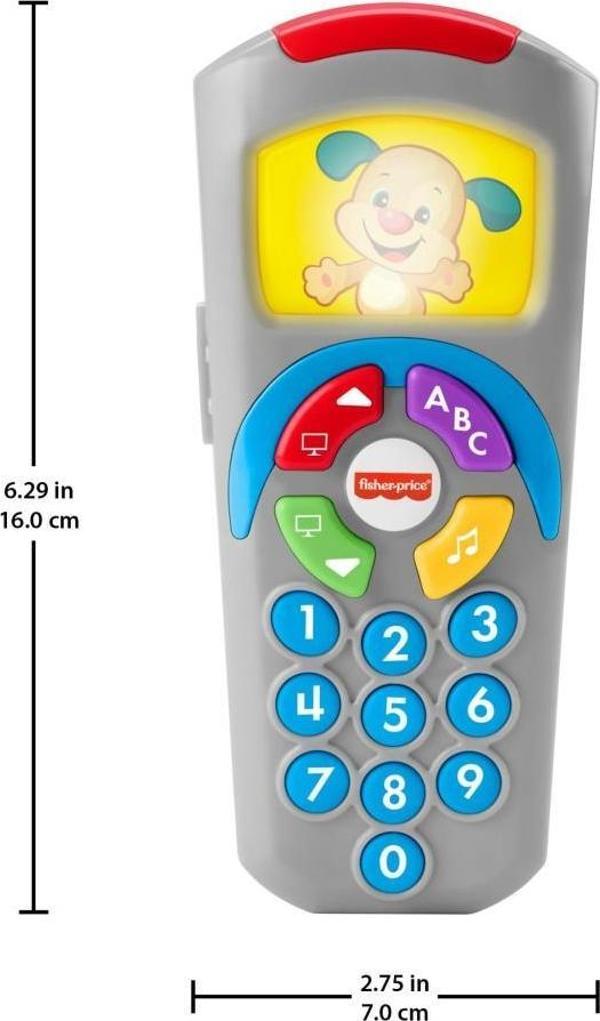 Fisher-Price Eğlen ve Çğren Eğitici Köpekçik'in Uzaktan Kumandası HXB86 - Image 1