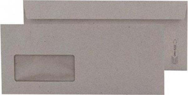 Teknomeda Diplomat Zarf Pencereli İ.Kraft 90gr 10.5cmx24cm 50'li  - Image 1