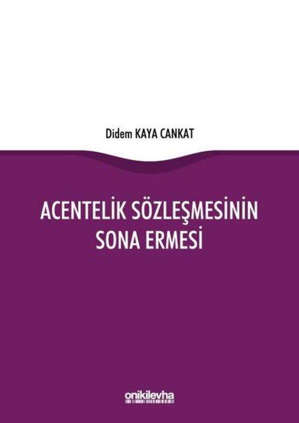 Acentelik Sözleşmesinin Sona Ermesi - On İki Levha Yayıncılık - Image 1