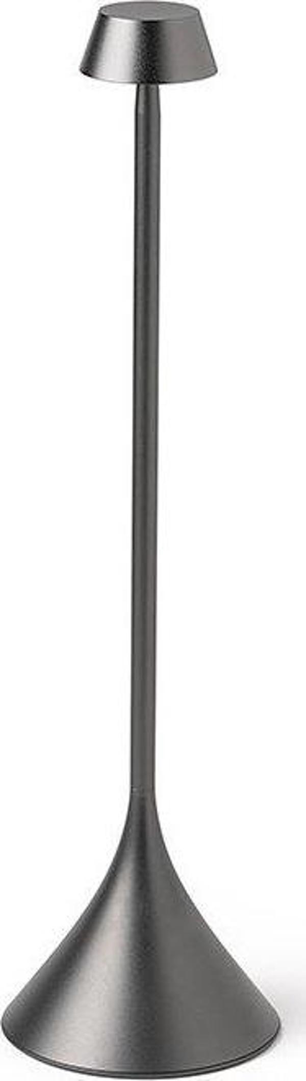 Lexon Steli Shade Led Masa Lambası Metalik Gri - Image 1