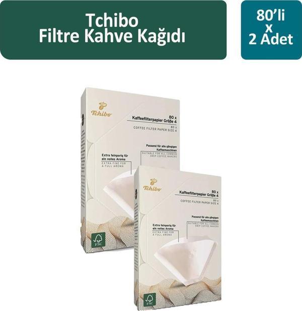 Tchibo Filtre Kahve  Kağıdı 80'li x 2 Adet - Image 1