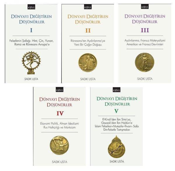 Dünyayı Değiştiren Düşünürler Seti-5 Kitap Takım - Kafka Kitap - Image 1