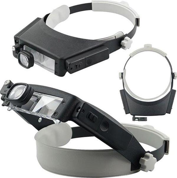 TEXTA 81007P LED IŞIKLI KUYUMCU KAFA BÜYÜTECİ - Image 1