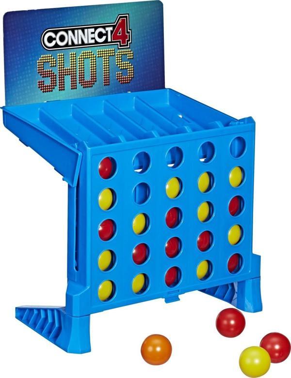 Hasbro Connect 4 Shots Eğlenceli Dikkati Güçlendirme Kutu Oyunu - Image 1