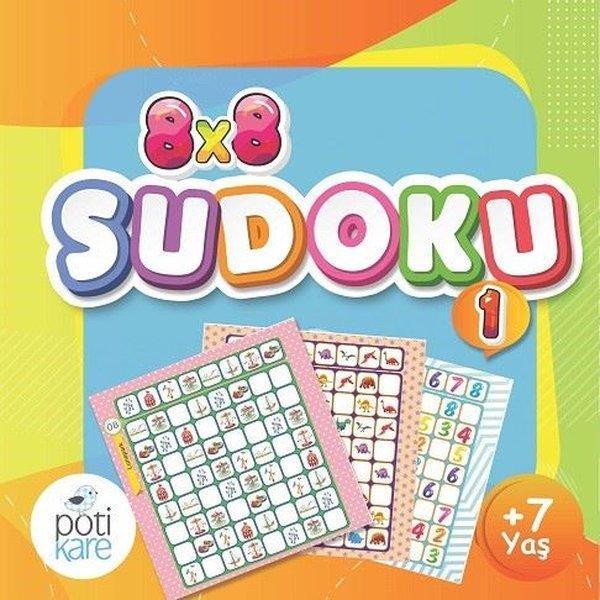 8x8 Çıkartmalı Sudoku-1 - Pötikare Yayınları - Image 1