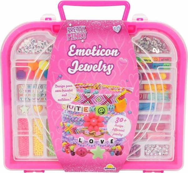 Pretty Pinky Mesajlı Boncuklar Takı Tasarım Seti - Image 1