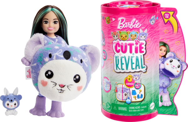Mattel Barbie Chelsea Cutie Reveal Şirin Kostümler Serisi HRK27 HRK31 - Image 1