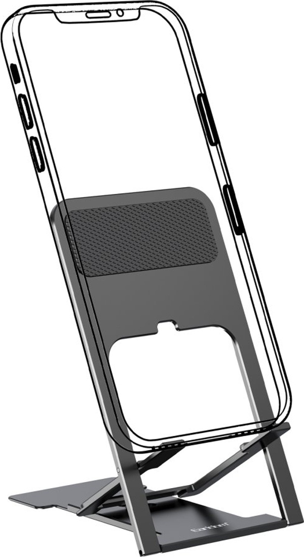 Qpen  EH159 Katlanabilir Ultra İnce Masaüstü Telefon Tutucu - Image 1