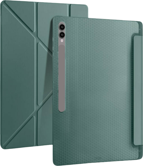 Galaxy Tab S9 Ultra 14.6 İnç Uyumlu Fuchsia Kalemlikli  Tablet Kılıfı - Image 1