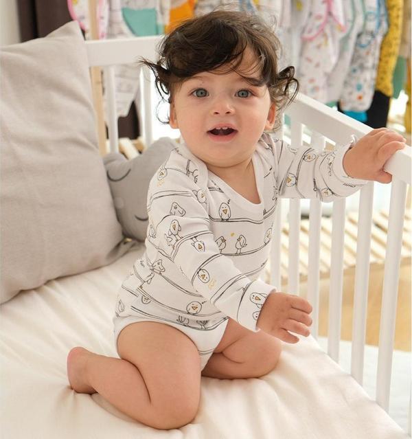 Owli Bebek Body Uzun Kol Early Birds - Image 1