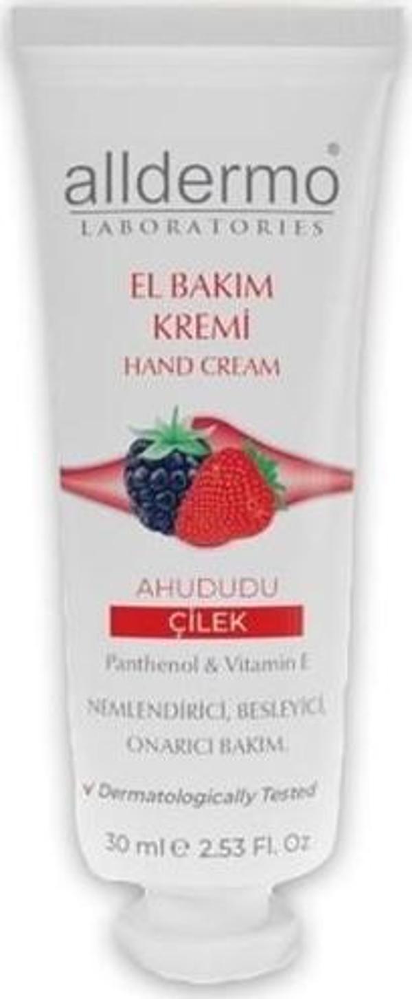 Alldermo El Bakım Kremı Ahududu Cılek 30 ml. - Image 1