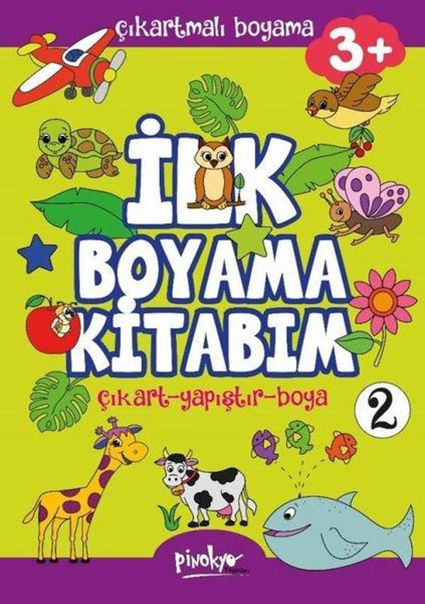 Çıkartmalı İlk Boyama Kitabım 2 - 3+ Yaş - Pinokyo - Image 1