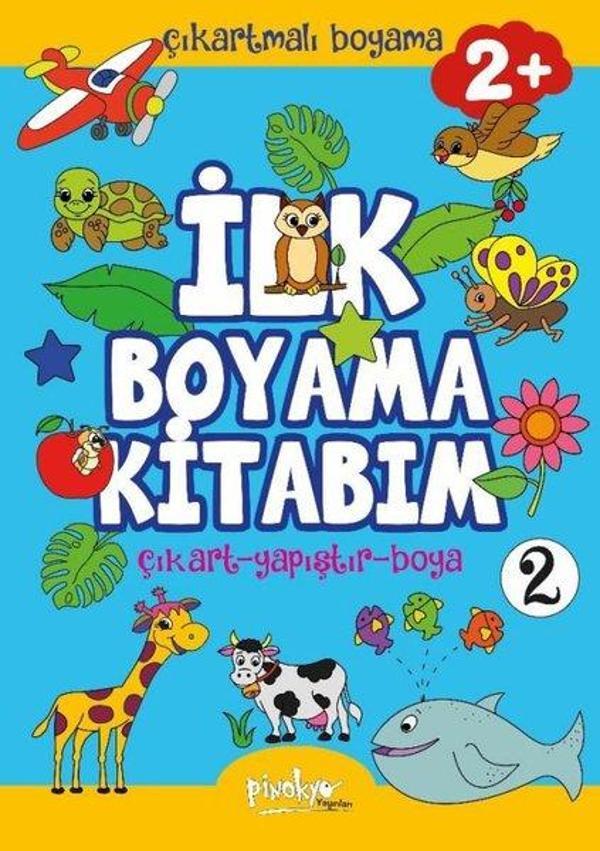 Çıkartmalı İlk Boyama Kitabım 2 - 2+ Yaş - Pinokyo - Image 1