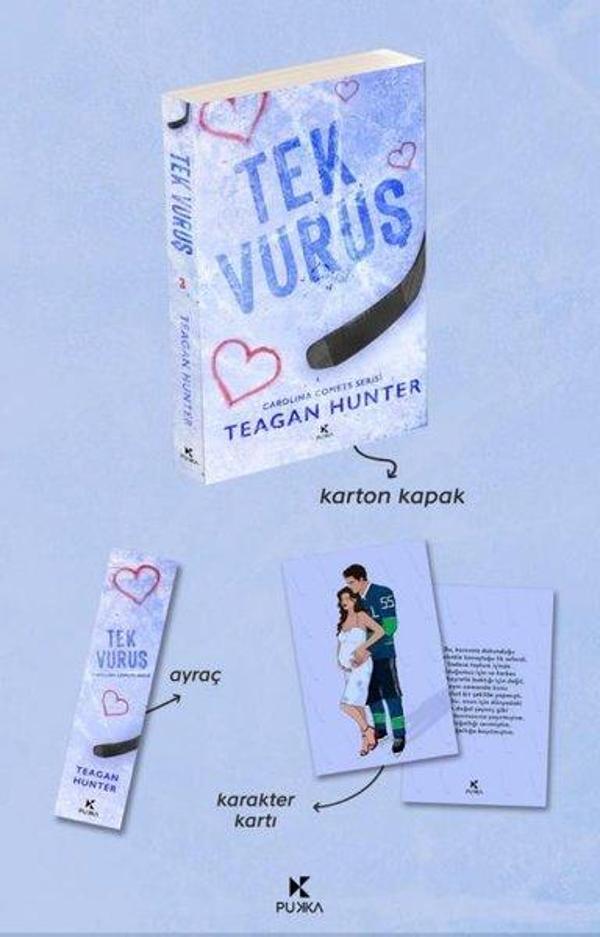 Tek Vuruş - Carolina Comets Serisi - Ayraç ve Karakter Kartı Hediyeli - Pukka Yayınları - Image 1