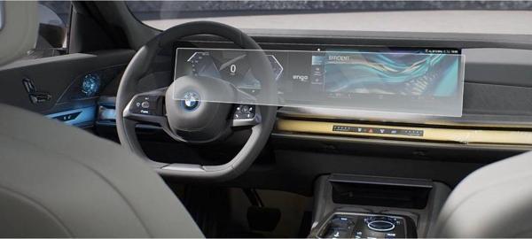 BMW i7 Mat Ekran Koruyucu Şeffaf Tam Kaplama Tek Parça - Image 1