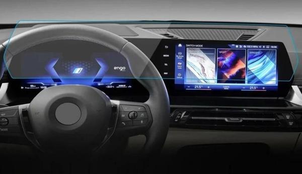 BMW iX1 Ekran Koruyucu Şeffaf Nano Tam Kaplama Tek Parça - Image 1