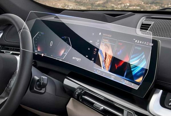 BMW iX1 Mat Ekran Koruyucu Şeffaf Tam Kaplama Tek Parça - Image 1