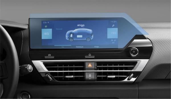Citroen E-C4 X 10 inç Multimedya Ekran Koruyucu Şeffaf 2024  - Image 1