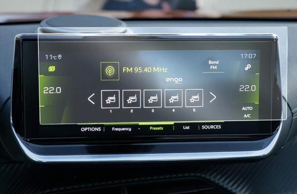 Peugeot 2008 10 İnç Mat Ekran Koruyucu Multimedya Şeffaf  - Image 1