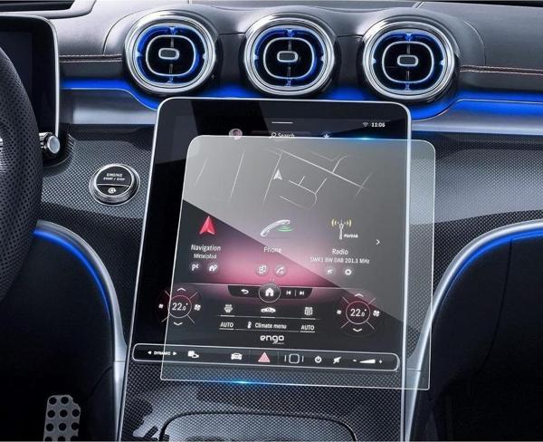 Mercedes EQE 300 12.8 inç Mat Ekran Koruyucu Multimedya  - Image 1