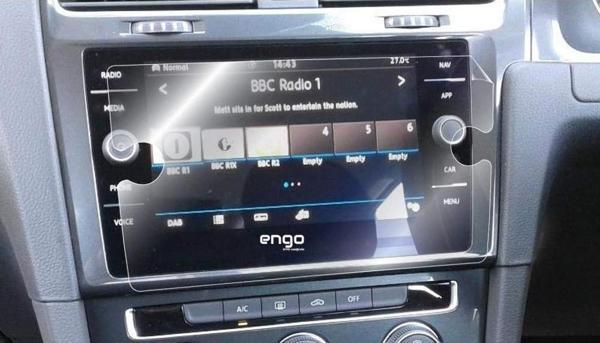 Volkswagen Polo 8 İnç Mat Ekran Koruyucu Multimedya Şeffaf - Image 1