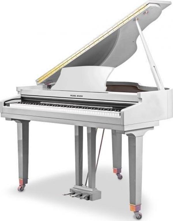 Pearl River GP1100 Baby Grand Dijital Piyano (Beyaz) - Image 1