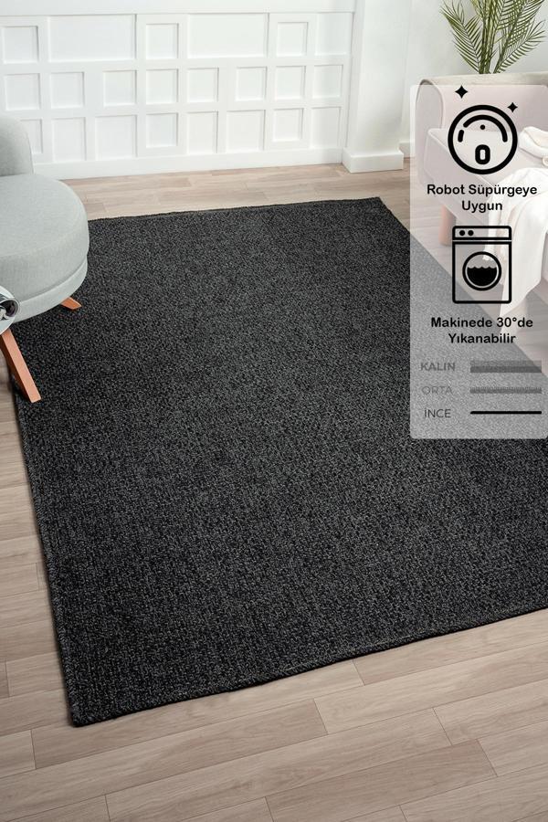 Rusticana 3105 Naturel Jüt Halı Modern Örme Kilim - Image 1
