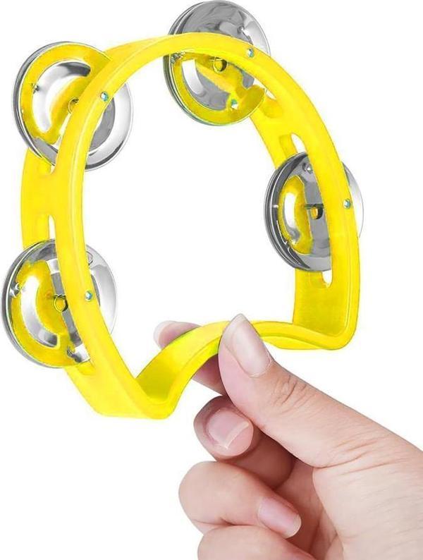 Midex Orf-TF-05YL Örf Aletleri Zilli Tef Sarı (1 Adet) - Image 1