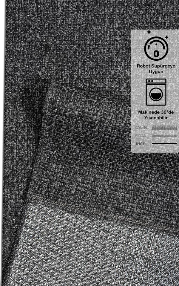 Rusticana 3105 Naturel Jüt Halı Modern Örme Yolluk Kilim - Image 1