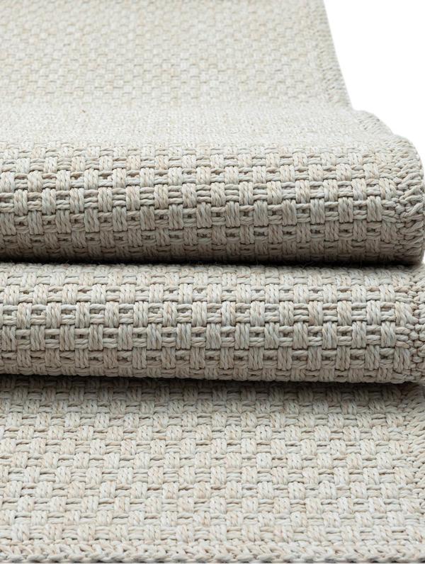 Rusticana 3106 Naturel Jüt Halı Modern Örme Yolluk Kilim - Image 1