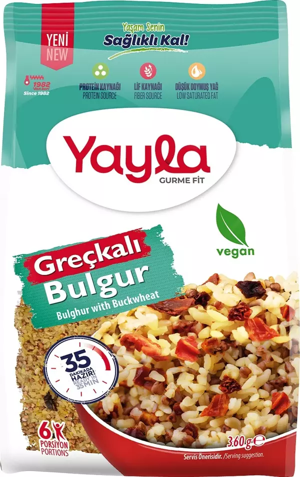Yayla Gurme Fit Greçkalı Bulgur 360 gr - Image 1