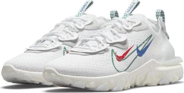 Nike React Vision ''Multi-Swoosh'' Erkek Spor Ayakkabı Sneaker DM9095-100 DAR KALIP - Image 1
