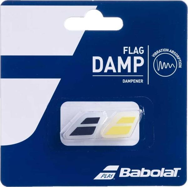 Babolat Flag Damp X2 Siyah Sarı Titreşim Önleyici - Image 1