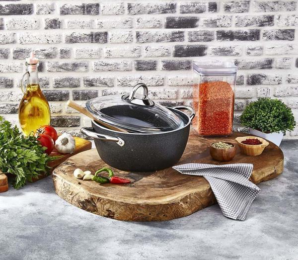 Kahramanlar Granit Derin Tencere 24 CM - Image 1