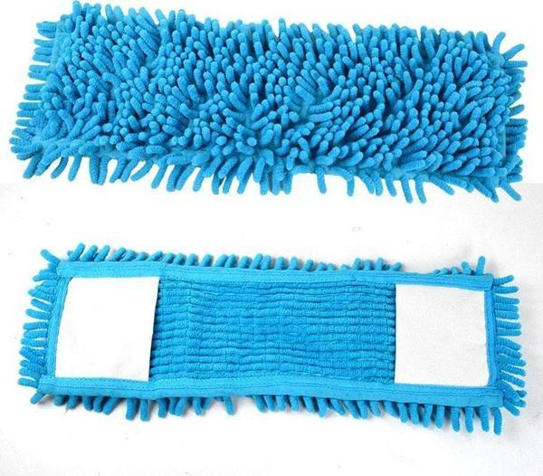 Omniclean FLR FT351 Mikrofiber Makarna Mop 40 cm Mavi - Image 1