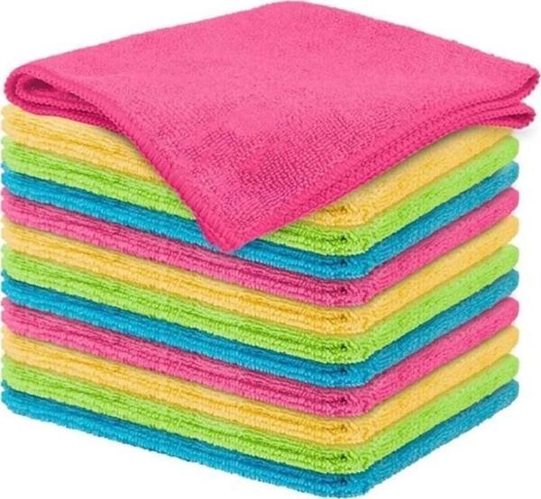 Omniclean Mikrofiber Temizlik Bezi 30x40 cm 12'li Paket - Image 1