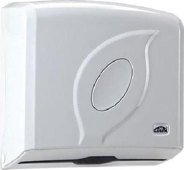 Omnipazar UCTM AJHB908 Z Katlı Kağıt Havlu Dispenseri Jumbo Beyaz  - Image 1
