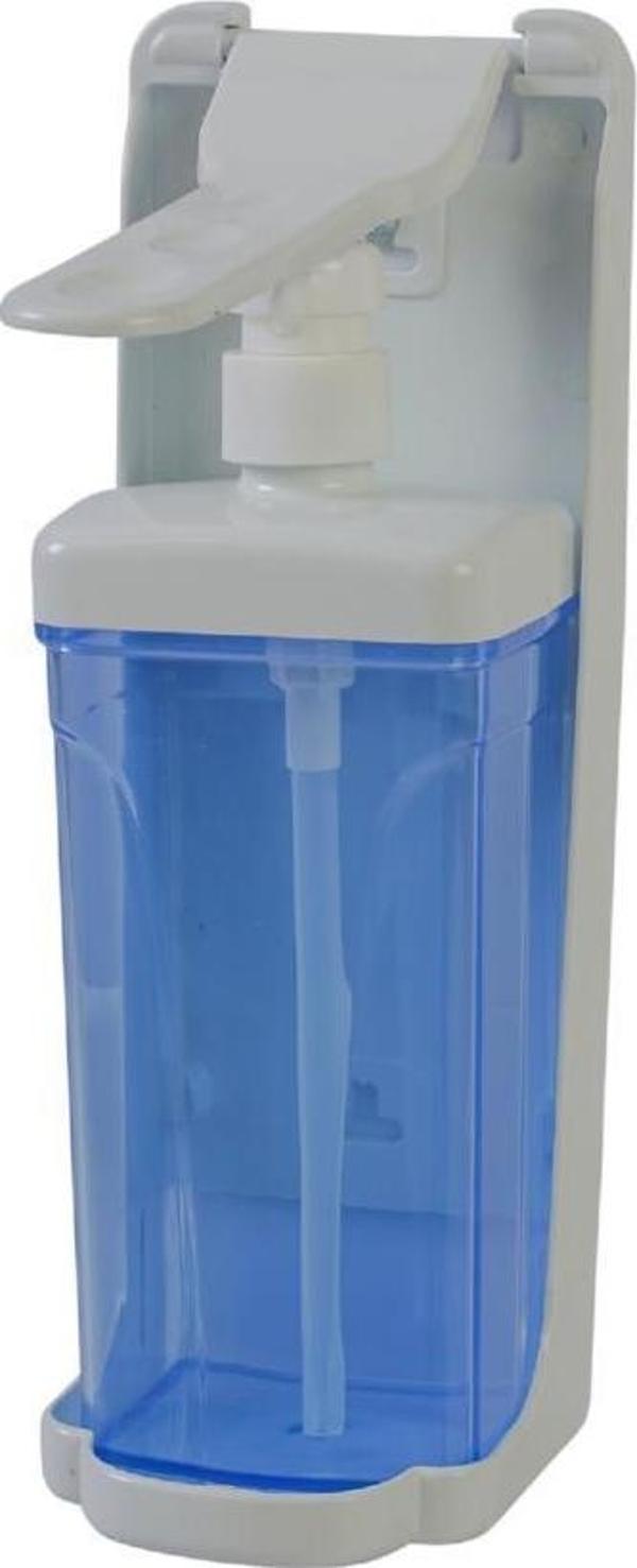 Omnipazar UCTM DSS130 Plastik Dezenfektan Dispenseri 1000ml Şeffaf - Image 1